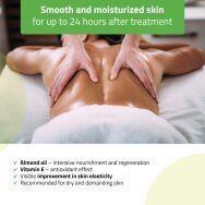 Citrusaugļu un kokosriekstu masāžas eļļa, 500 ml