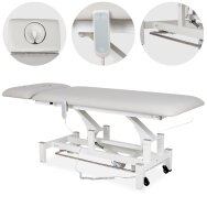 Elektrinis masažo procedūrų stalas Fortis 2 ERGO light grey