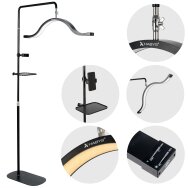 Kosmeettinen LED-lamppu Vena tummanmusta 45W