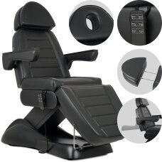 Электрическое косметологическое кресло Leo PRO 4 Black