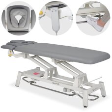 Stacionārs elektriskais masāžas galds Proxima V4 Ergo K322 Gray