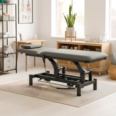 Stacionārais elektriskais masāžas galds Fortis 2 PRO K722 pelēks