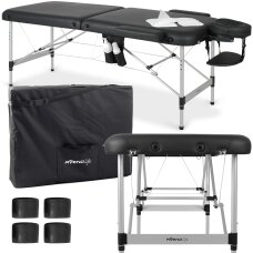Folding portable massage table Nadia 70 Comfy K515 Black Folding portable massage table Nadia 70 Comfy K515 Black