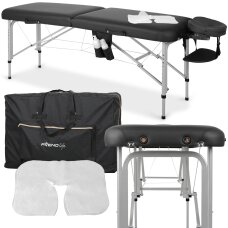 Folding portable massage table Vera 60 Comfy K515 Black Folding portable massage table Vera 60 Comfy K515 Black