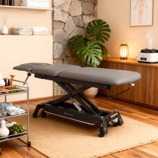 Stacionārs elektriskais masāžas galds Evero Cross X5 ERGO Gray