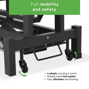 Electric massage treatment table Fortis 4 ERGO grey 3 Electric massage treatment table Fortis 4 ERGO grey 3