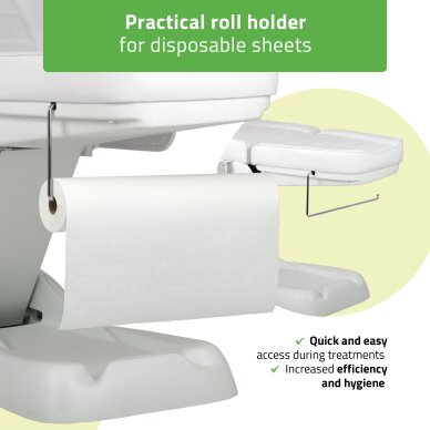 Electric cosmetology chair Leo PRO 4 White 7