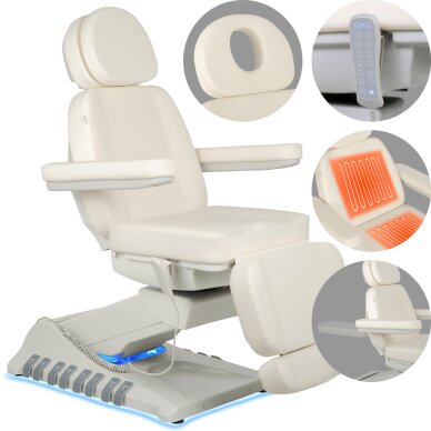 Electric beauty chair Luxoria PRO 5 White
