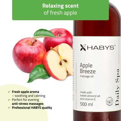 Massaažiõli Daily Spa Apple Breeze, 500 ml 4