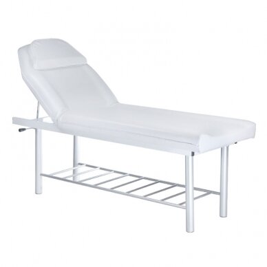 Stationary massage table 260 (White)