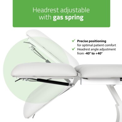 Elektrinis masažo procedūrų stalas Fortis 2 ERGO light grey 6 Elektrinis masažo procedūrų stalas Fortis 2 ERGO light grey 6
