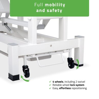 Elektrinis masažo procedūrų stalas Fortis 4 ERGO light grey 3 Elektrinis masažo procedūrų stalas Fortis 4 ERGO light grey 3