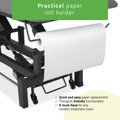 Elektrinis masažo procedūrų stalas Fortis 5 ERGO Grey 7 Elektrinis masažo procedūrų stalas Fortis 5 ERGO Grey 7