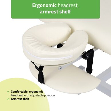 Stacionarus elektrinis masažo stalas Fortis 1 K707 Ivory 3 Stacionarus elektrinis masažo stalas Fortis 1 K707 Ivory 3