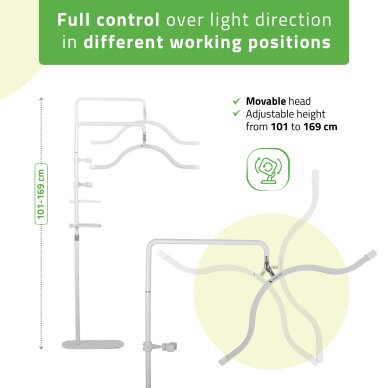 Косметическая светодиодная лампа Vena Light White 45 Вт 5 Косметическая светодиодная лампа Vena Light White 45 Вт 5
