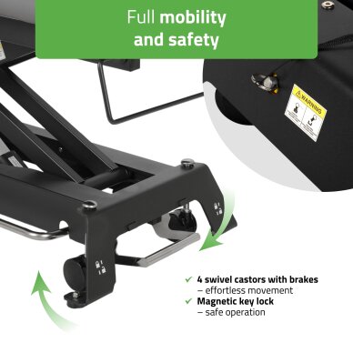 Stacionārs elektriskais masāžas galds Evero Cross X5 ERGO Gray 5