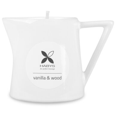 Masāžas svece Habys Vanilla & Wood 110 ml 2 Masāžas svece Habys Vanilla & Wood 110 ml 2
