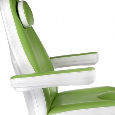 Kosmetologin tuoli MAZARO ELECTRIC ARMCHAIR PEDI 3 MOTOR GREEN 4
