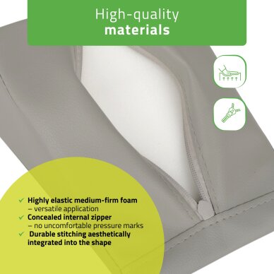 Poduszka masująca Aveno Life K522 20x15x10 cm, szara 2