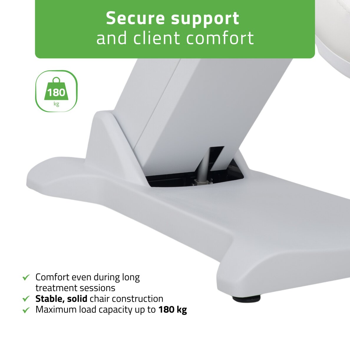 Sähköinen kosmetologituoli Selia PRO 4 Touch Core K301 Valkoinen 5 Sähköinen kosmetologituoli Selia PRO 4 Touch Core K301 Valkoinen 5