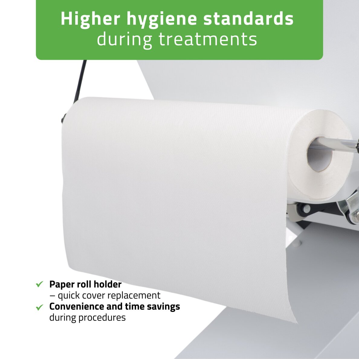 Sähköinen kosmetologituoli Selia PRO 4 Touch Core K301 Valkoinen 6