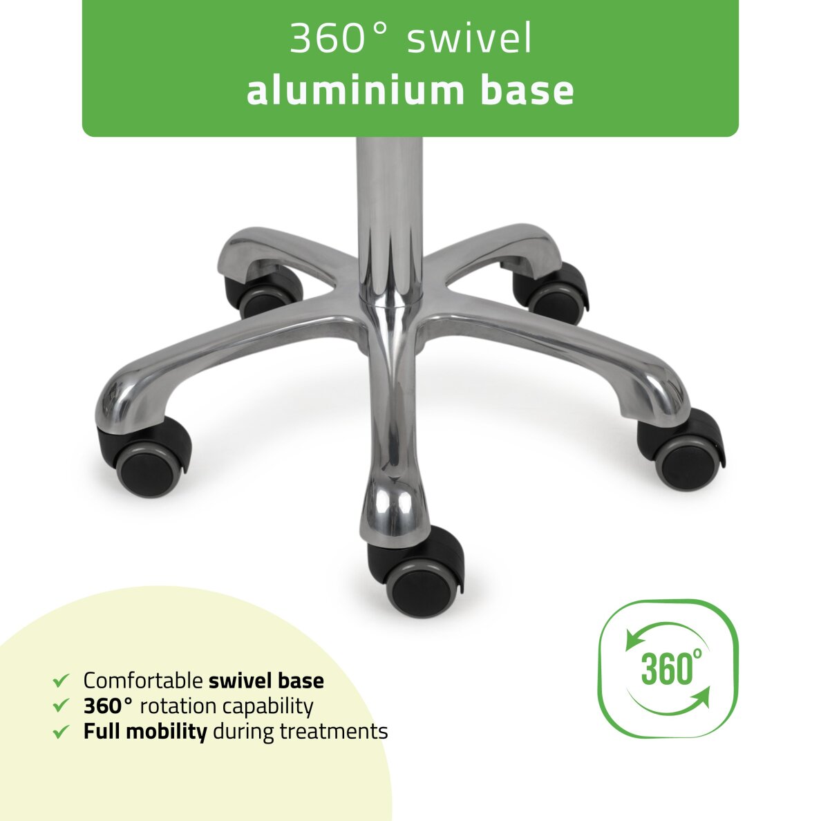 Fotel kosmetyczny Alma So Skin K401 biały 4