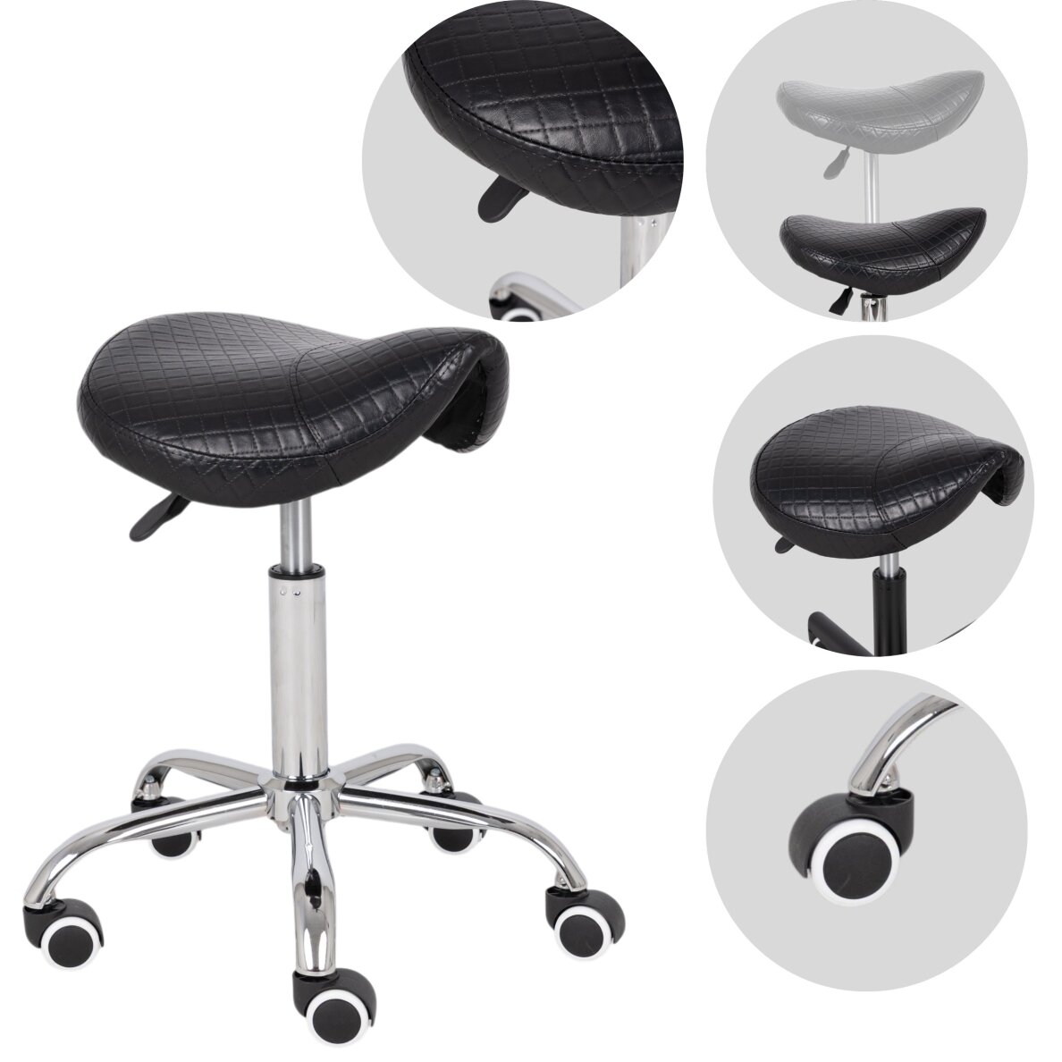 Saddle cosmetology master chair Lofi Comfy Base black Saddle cosmetology master chair Lofi Comfy Base black