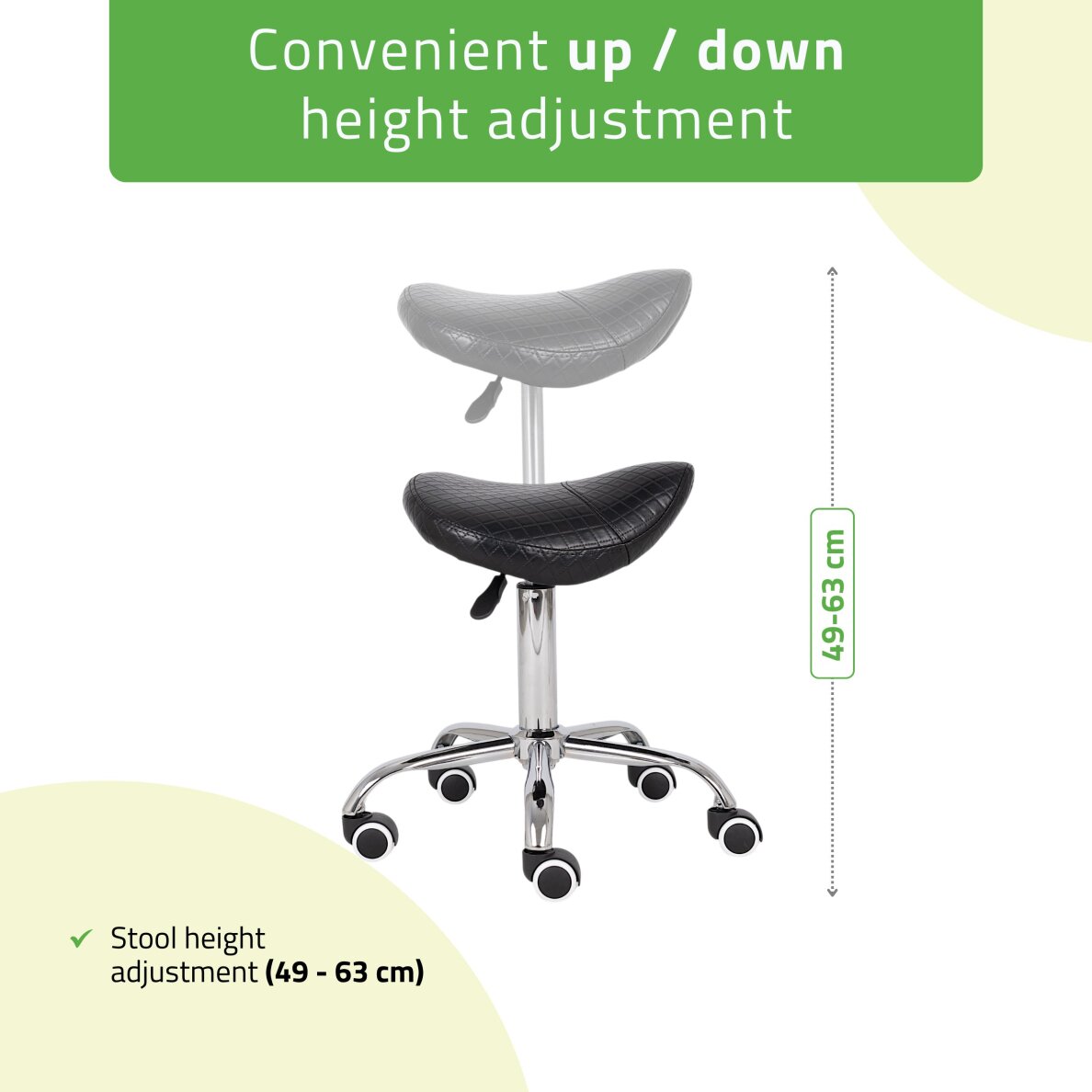 Saddle cosmetology master chair Lofi Comfy Base black 3 Saddle cosmetology master chair Lofi Comfy Base black 3