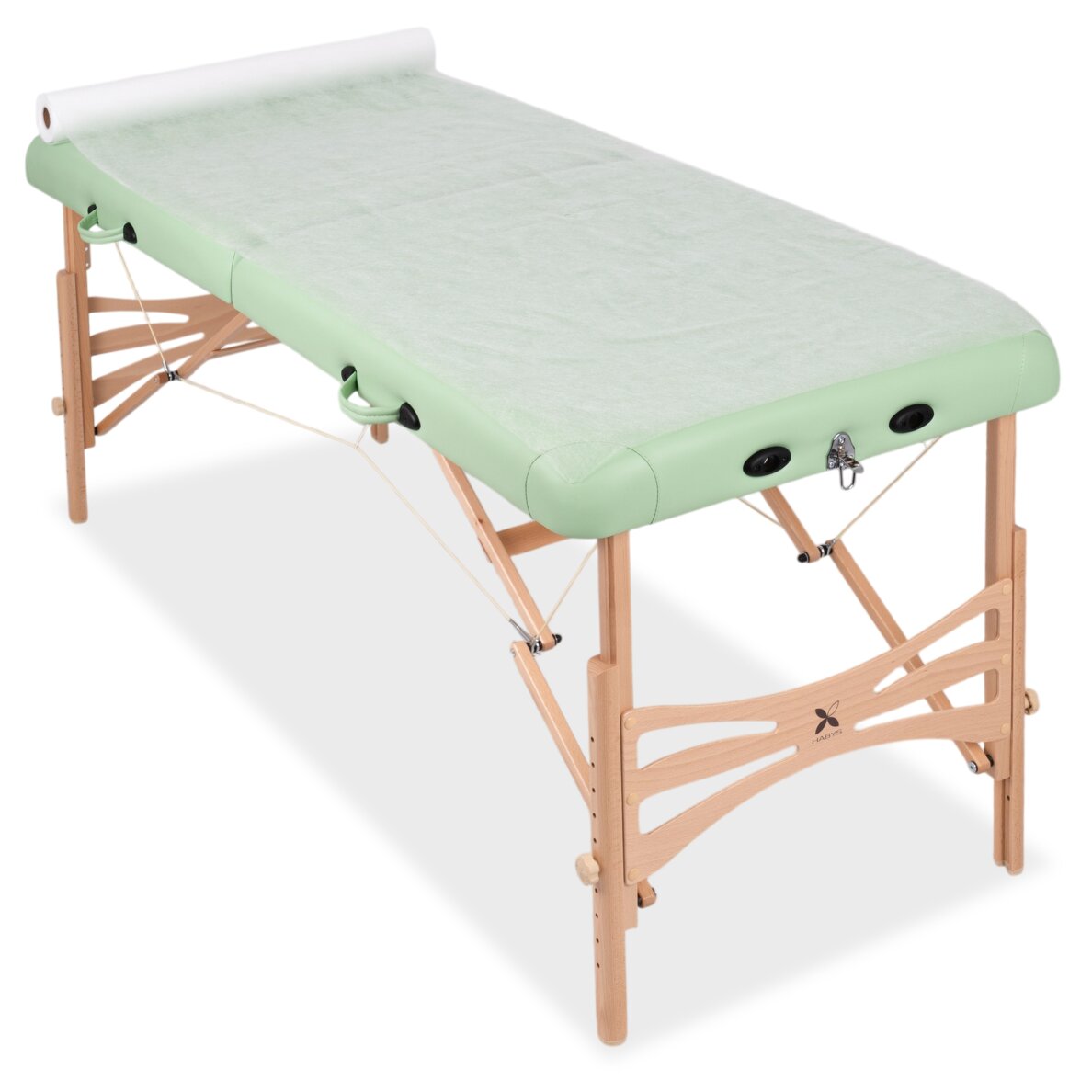 Neaustinis medicinos paklodė rulone 70cm×50 m, 15 g/m² (balta) 5