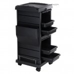 Hairdressing trolley HAIRDRESSER HELPER 3 BLACK