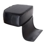 Children's hairdressing chair extension Oval Black