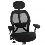 Kontoritool ratastel OFFICE CHAIR VIVID BLACK