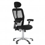 Kontoritool ratastel OFFICE CHAIR STAR BLACK