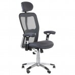 Kontoritool ratastel OFFICE CHAIR STAR GREY