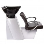 Hairdressing sink PROFESSIONAL HAIRWASHER LIVIO BRUSSEL BROWN