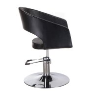 Kirpyklos kėdė PROFESSIONAL HAIRDRESSING CHAIR PAOLO BLACK