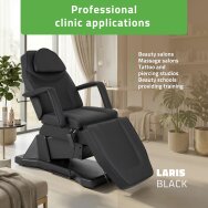 Sähköinen meikkituoli Laris Touch Core musta