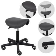 Satulatuoli, ergonominen, Lumo Comfy Base, harmaa Satulatuoli, ergonominen, Lumo Comfy Base, harmaa