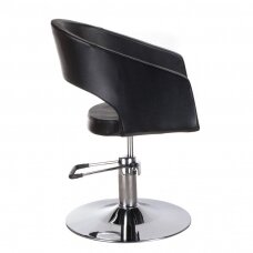 Frizieru krēsls PROFESSIONAL HAIRDRESSING CHAIR PAOLO BLACK