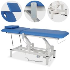 Elektrinis kosmetologinis masažo stalas Optima Satin Comfort K723 Blue