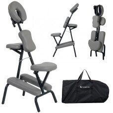 Vertikālais masāžas krēsls Flexo Comfy Base pelēks