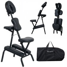 Vertikālais masāžas krēsls Flexo Comfy Base melns