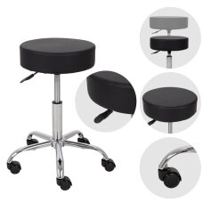 Kosmetologinė kėdutė Habys Tila Comfy Base juoda