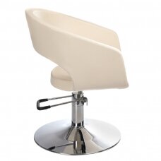 Frizieru krēsls PROFESSIONAL HAIRDRESSING CHAIR PAOLO CREAM