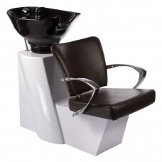 Kampaamo pesuallas PROFESSIONAL HAIRWASHER LIVIO BRUSSEL BROWN