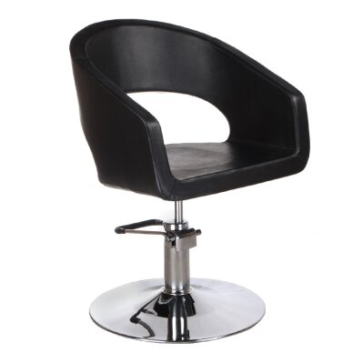 Kampaamotuoli PROFESSIONAL HAIRDRESSING CHAIR PAOLO BLACK Kampaamotuoli PROFESSIONAL HAIRDRESSING CHAIR PAOLO BLACK