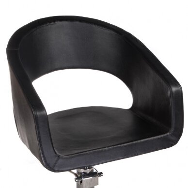 Frizieru krēsls PROFESSIONAL HAIRDRESSING CHAIR PAOLO BLACK 3