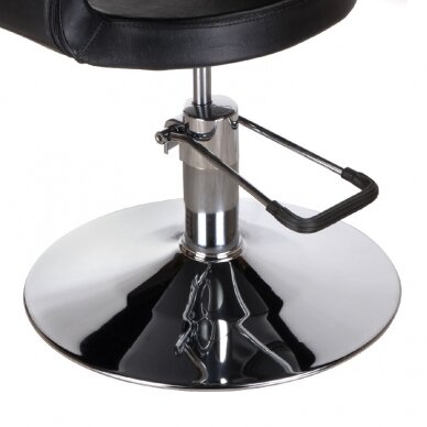 Frizieru krēsls PROFESSIONAL HAIRDRESSING CHAIR PAOLO BLACK 4