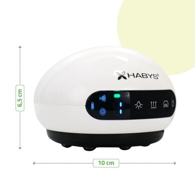 Elektrinis vakuuminis masažuoklis AirBubble su magnetoterapija ir raudonos šviesos terapija 6 Elektrinis vakuuminis masažuoklis AirBubble su magnetoterapija ir raudonos šviesos terapija 6