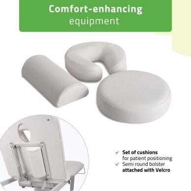 Elektrinis procedūrų gultas Estella ERGO 2 white 6